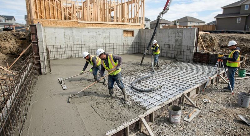 Basement Concrete Installation in Independence, MO