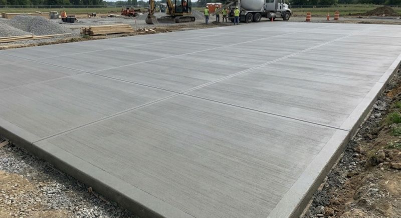 Commercial Slab Construction in Johnson County, KS