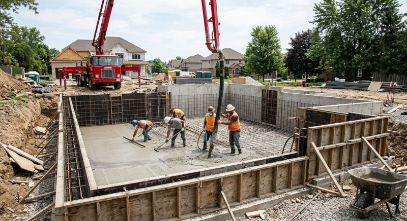 Concrete Basement Pouring in Kansas City, KS