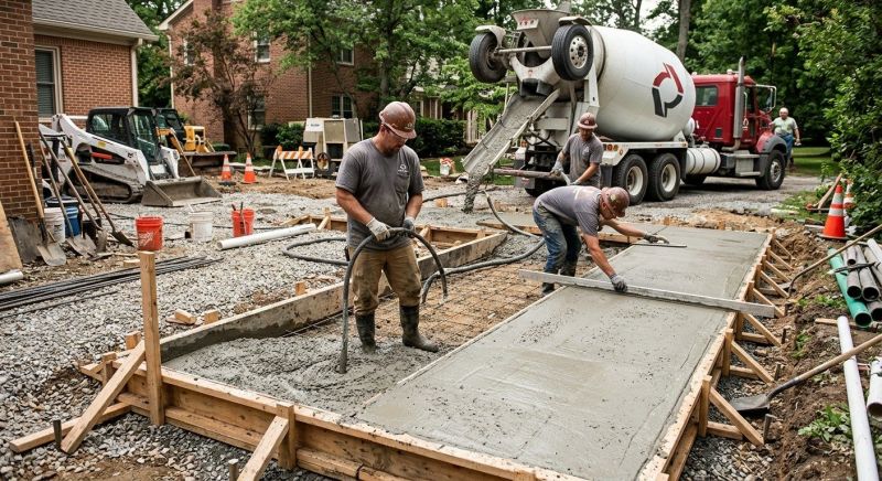 Concrete Service in Lansing, KS