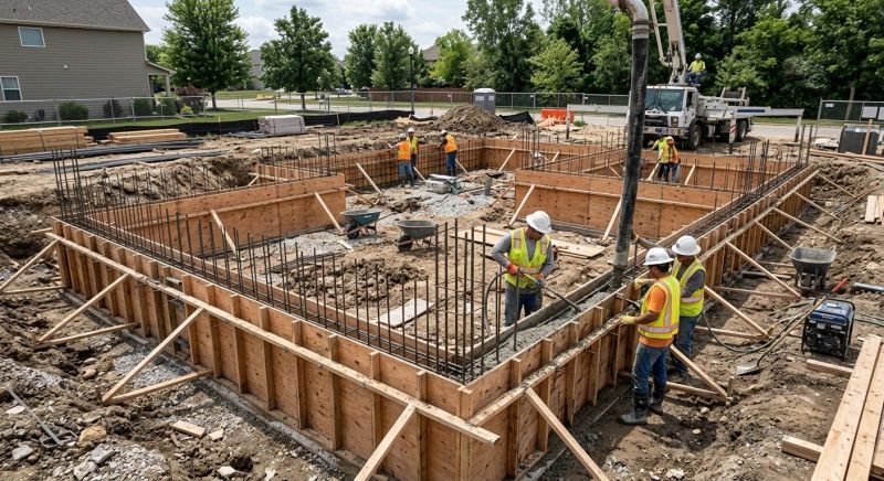 Foundation Construction in Cass County, MO