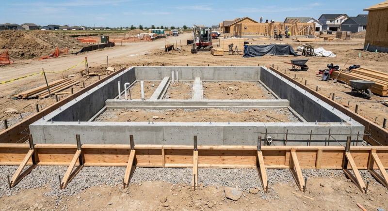 Foundation Construction in Grandview, MO