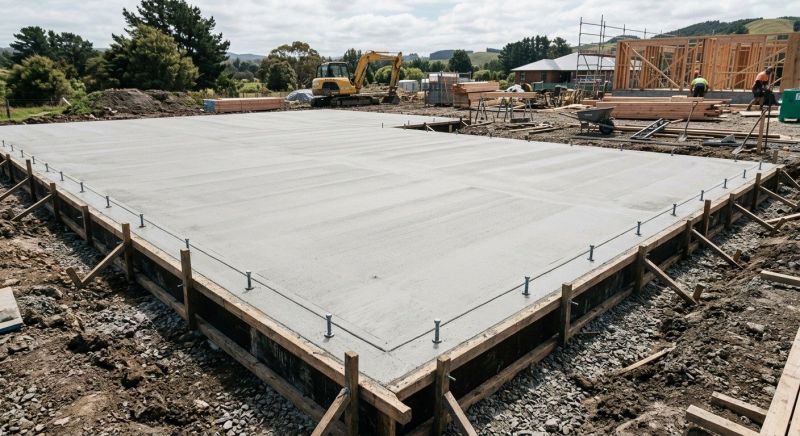 Foundation Slab Construction in Kansas City, KS