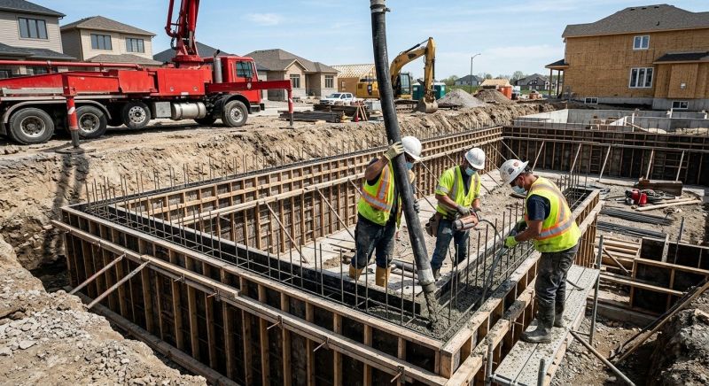 Foundation Wall Pouring in Platte City, MO