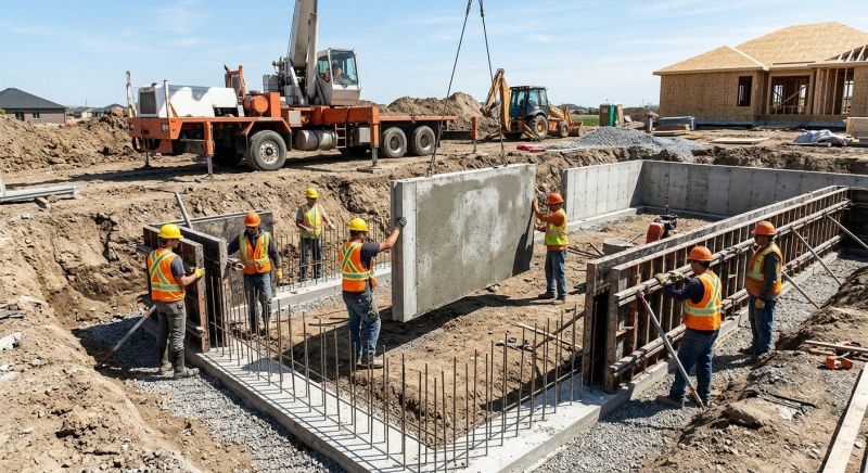 Foundation Wall Pouring in Smithville, MO