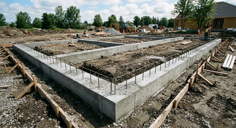 House Footing Construction in Kansas City, KS